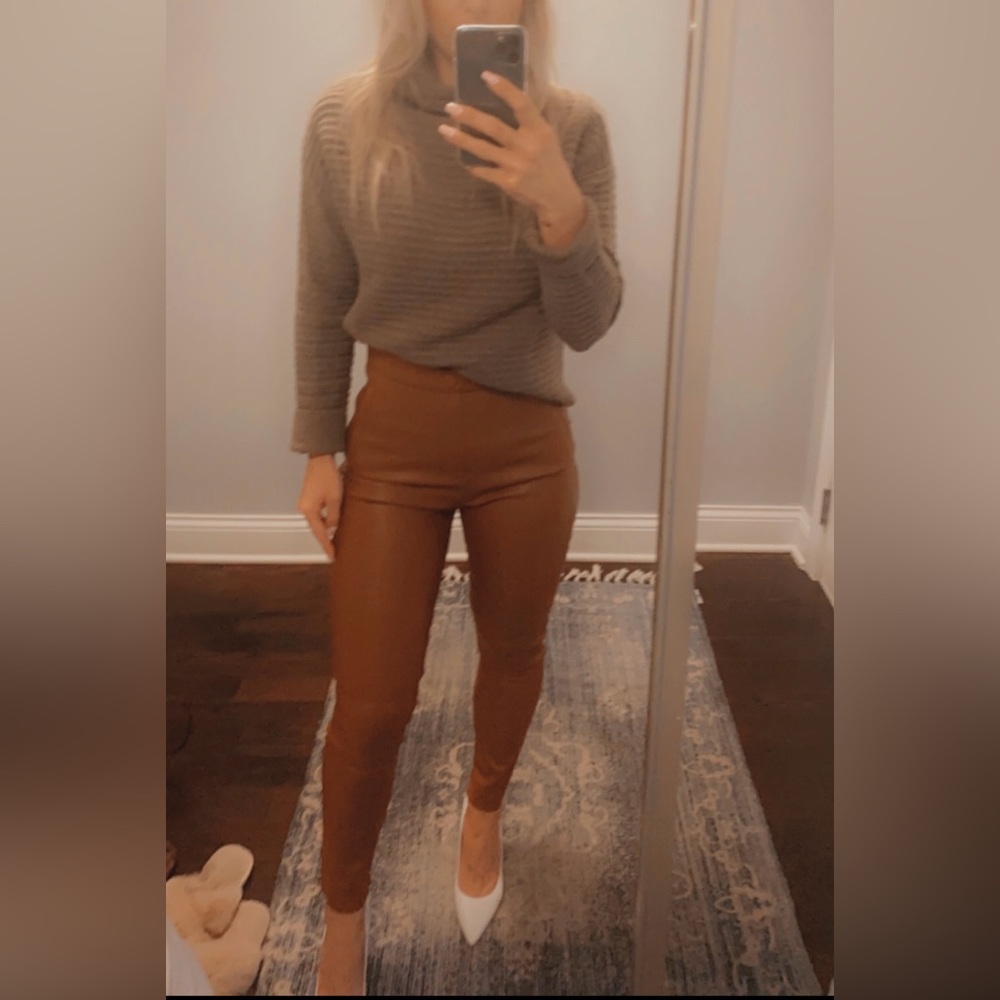 Zara Pleather Pants